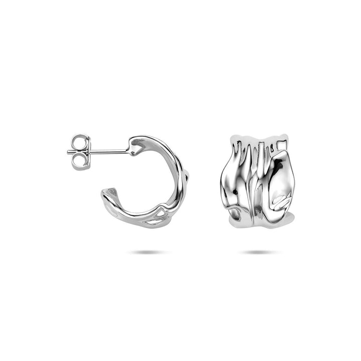 Zilveren stekeroorringen – gerhodineerd 925 zilver