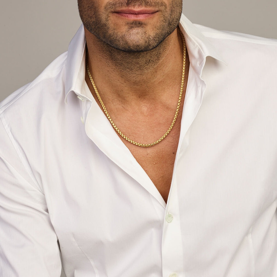 14k Geelgouden Collier Venetiaanse Schakel