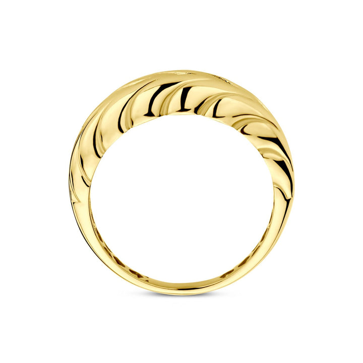 14K Geelgouden Ring – Tijdloze Elegantie voor Dames