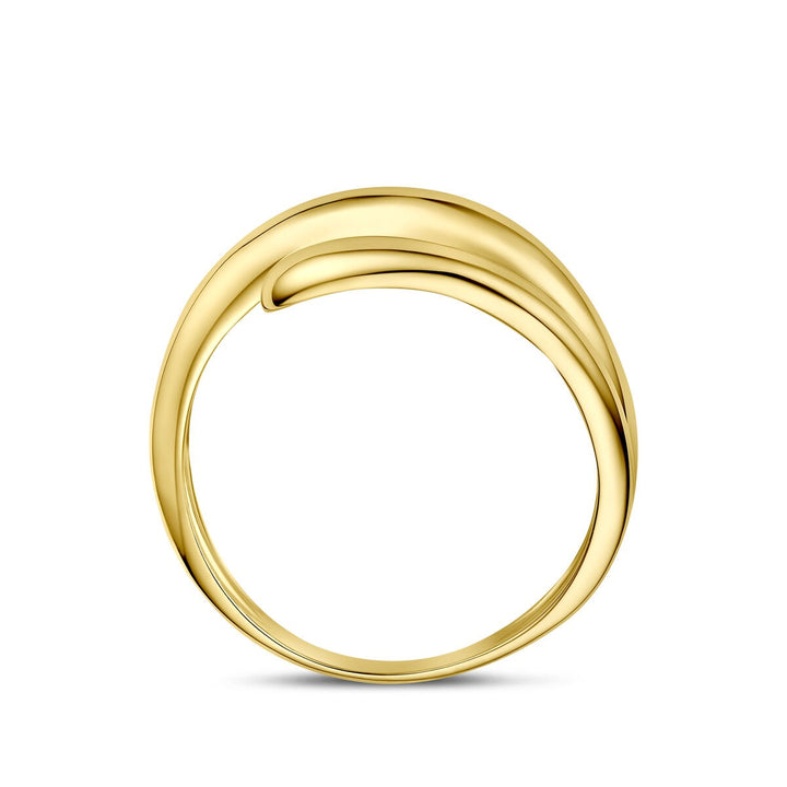 14k Geelgouden dames ring