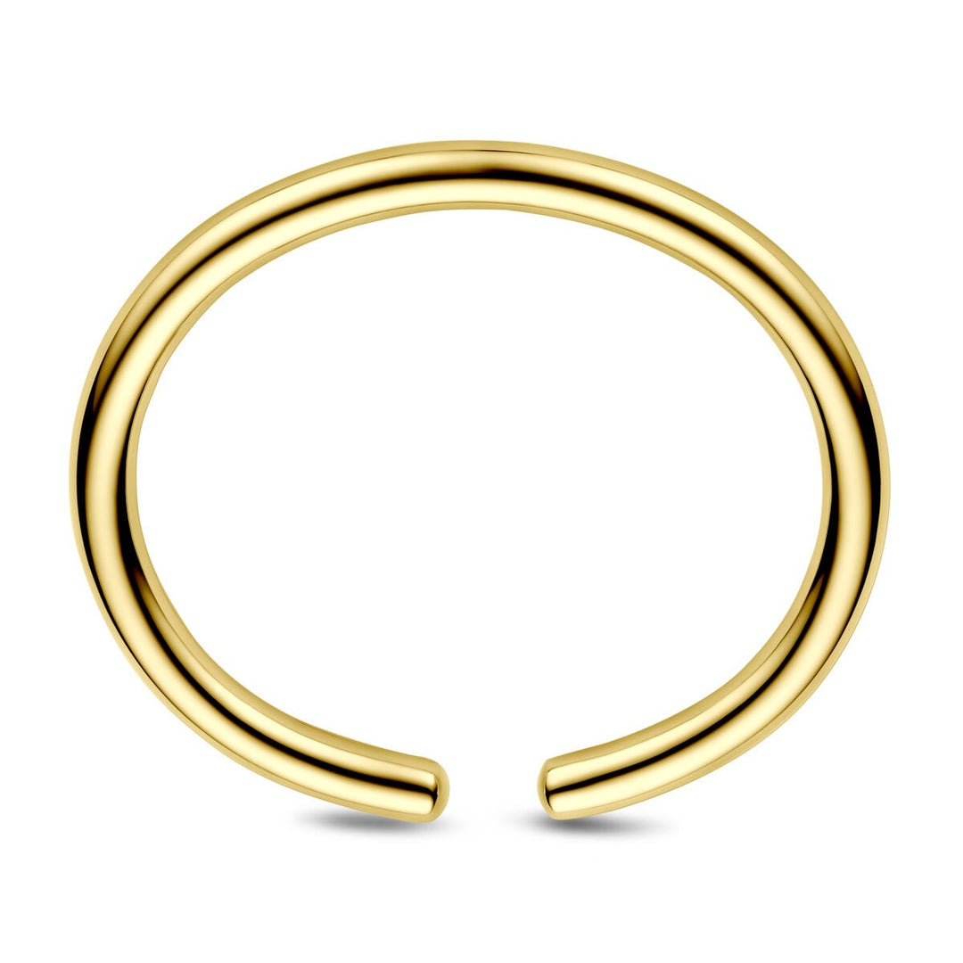 14k geelgouden Slavenarmband in spangstijl