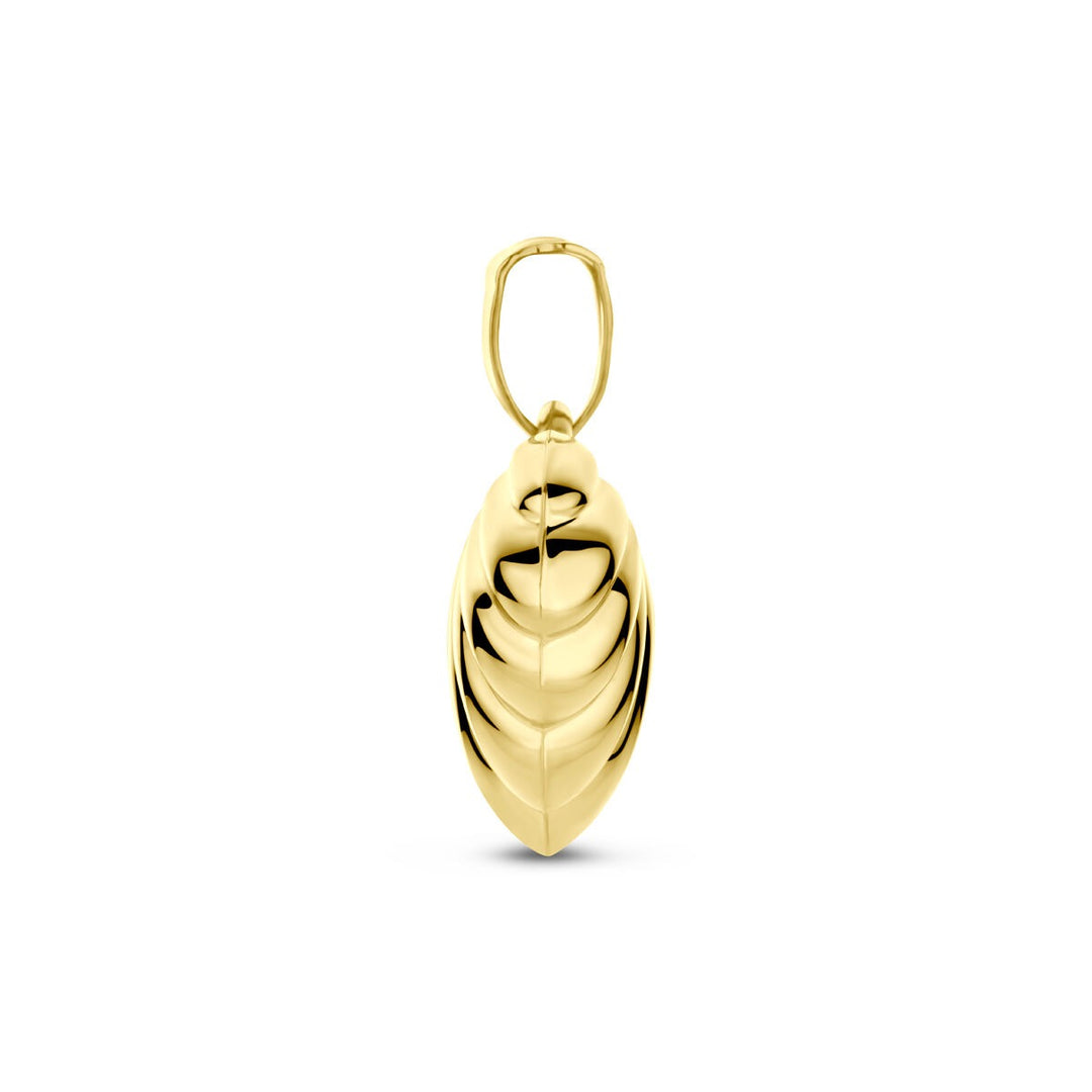 14k Geelgouden hart hanger dames