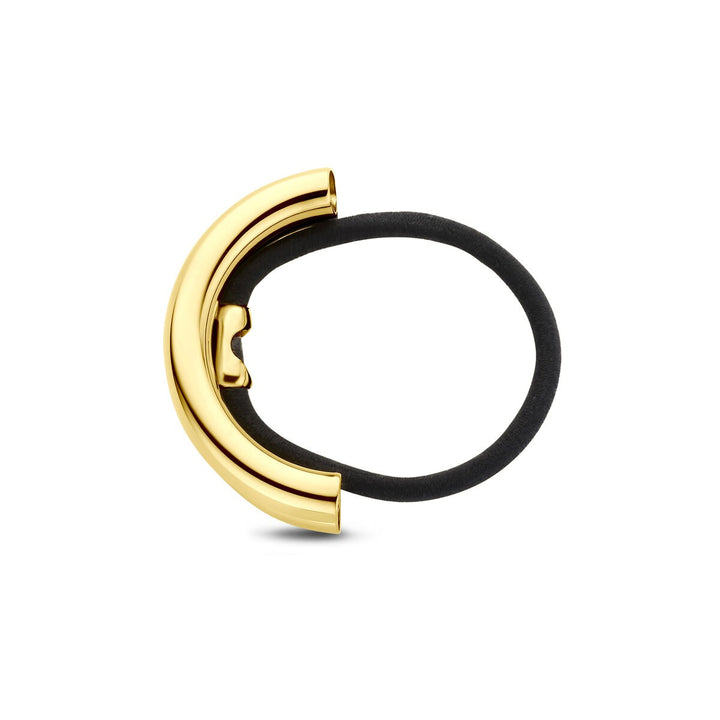 Stalen hair cuff met goudkleurige ion plating – 17 x 53 mm