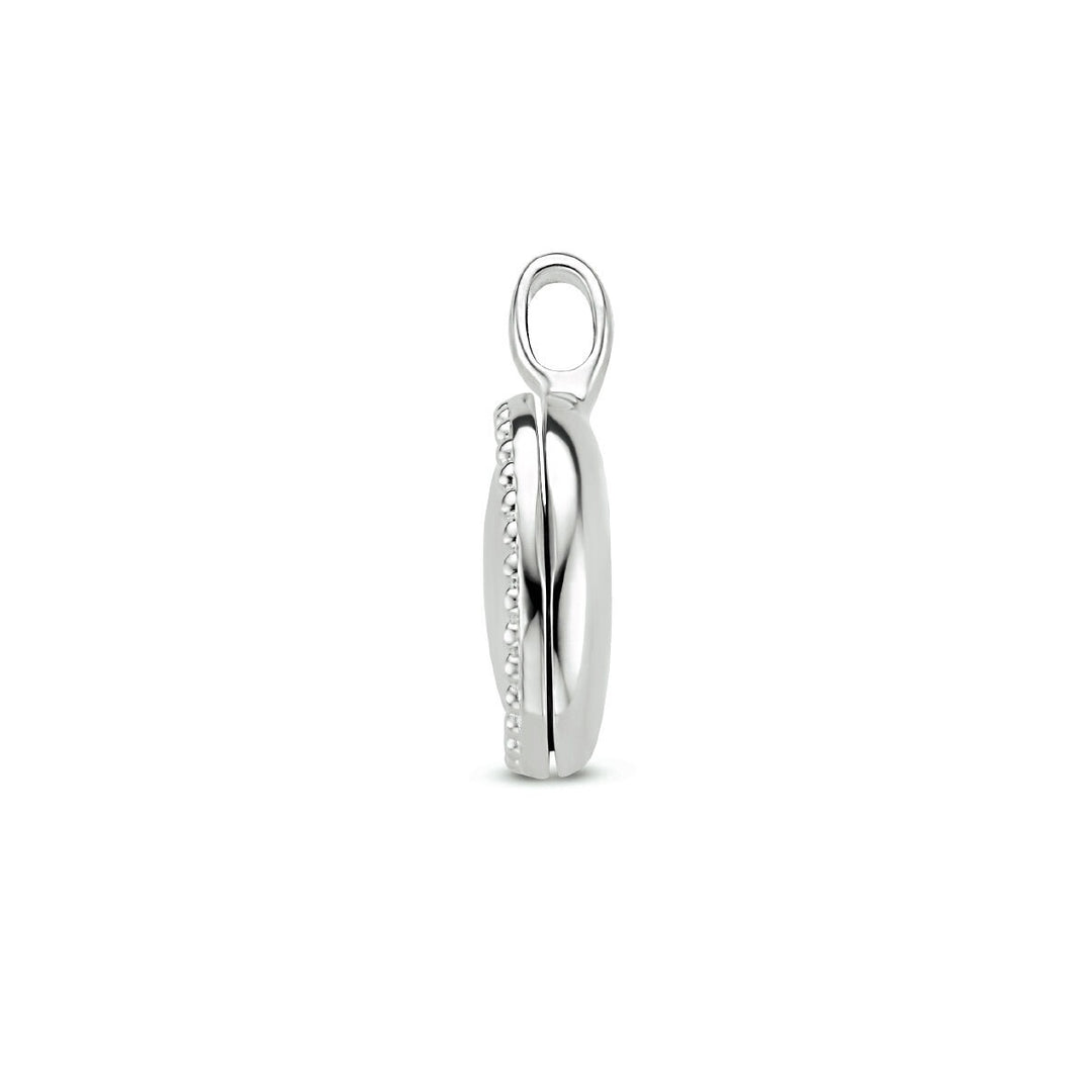 Zilveren Ketting Met Hanger Medaillon Ovaal