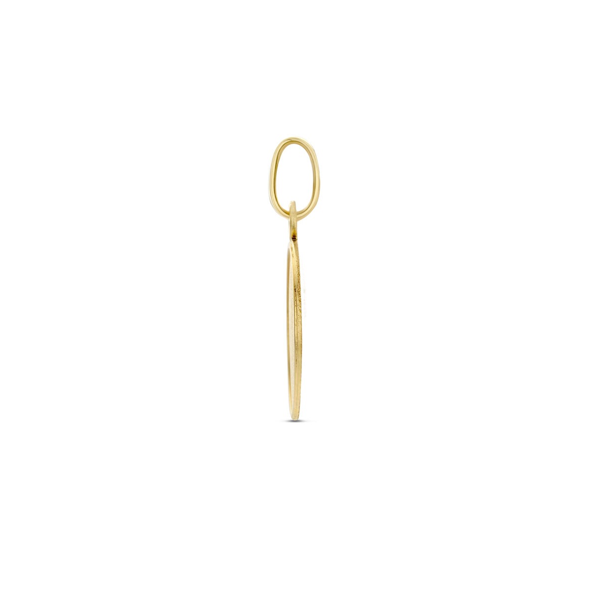 14k geelgouden graveerhanger – subtiel en betekenisvol