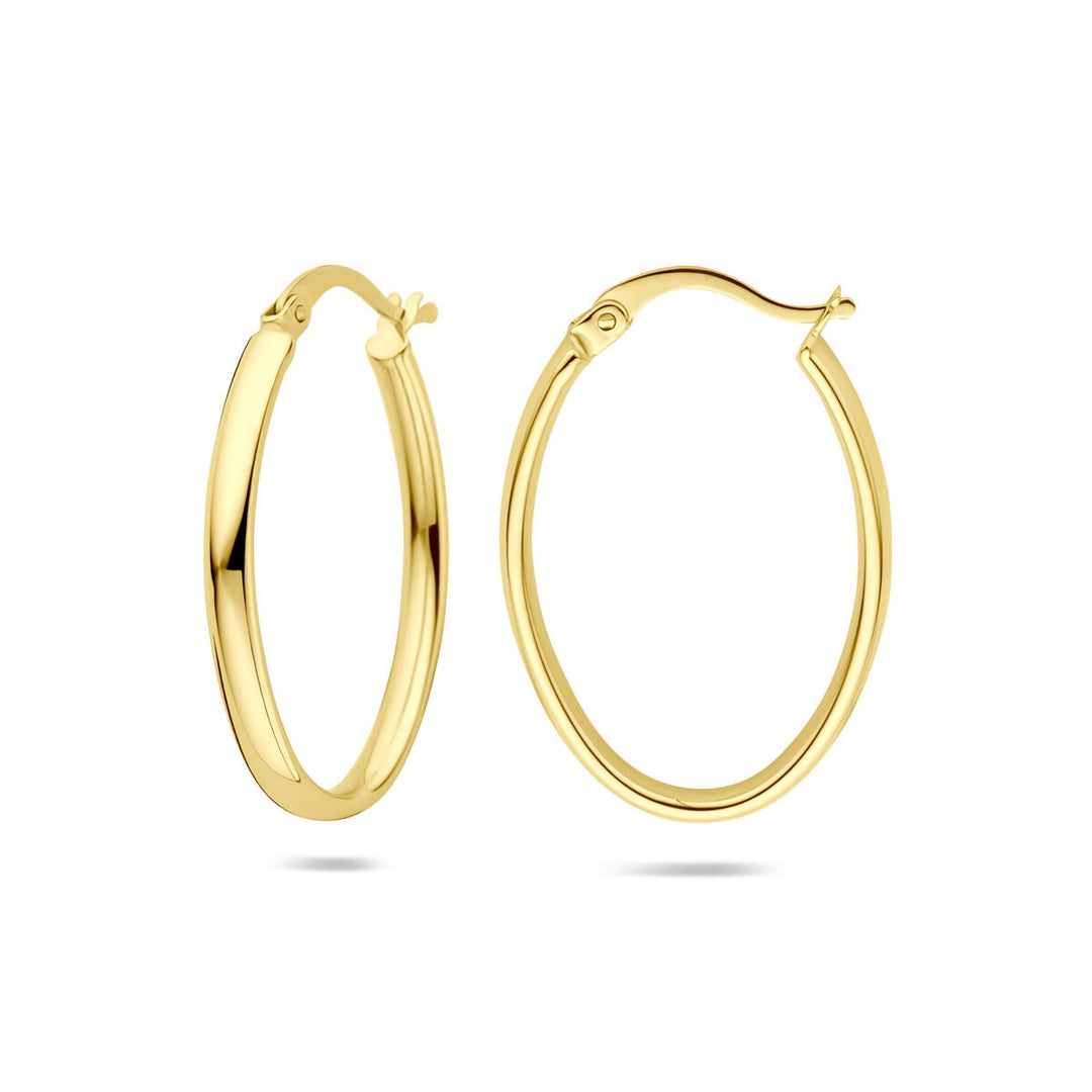 14k Geelgouden Oorringen