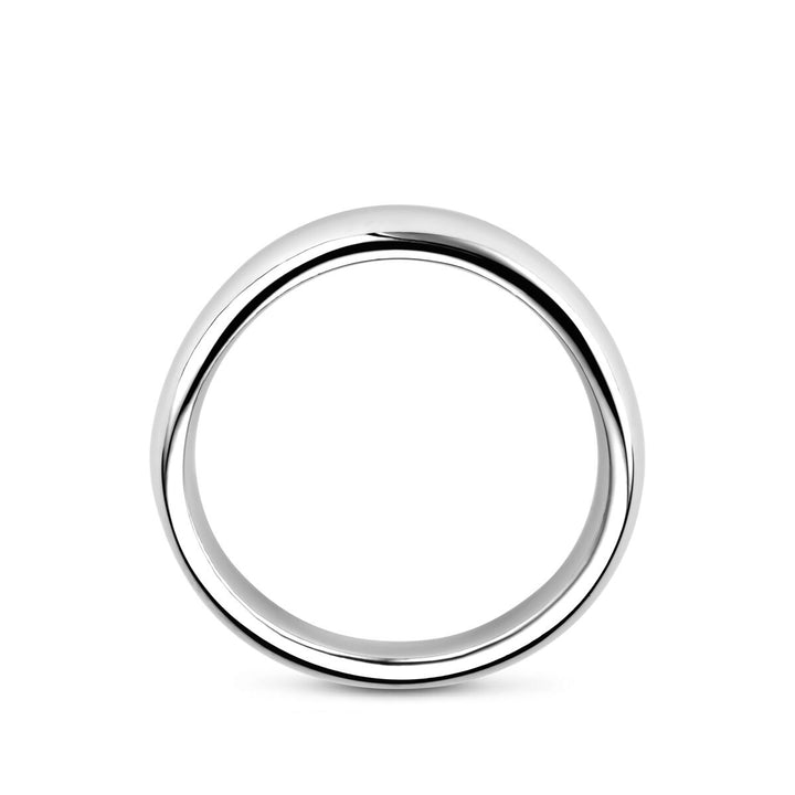 Zilveren dames ring – gerhodineerd