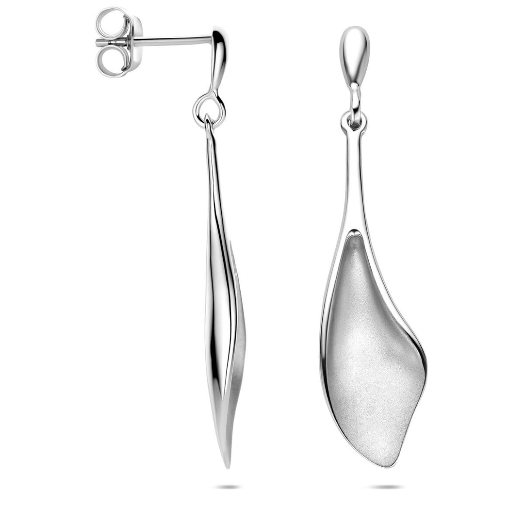 Zilveren oorhangers – gerhodineerd 925 zilver