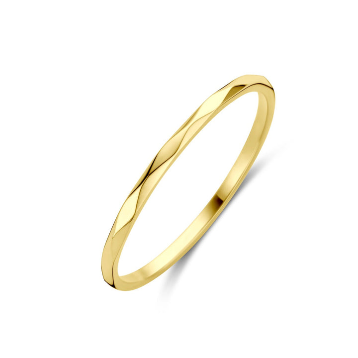 14k Geelgouden Damesring – 1.5mm