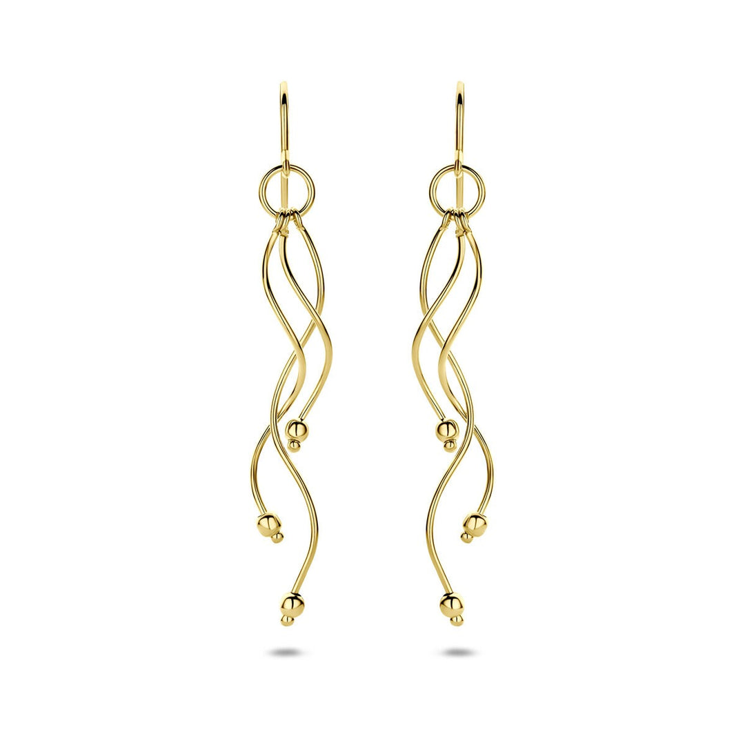 14k Geelgouden oorhangers