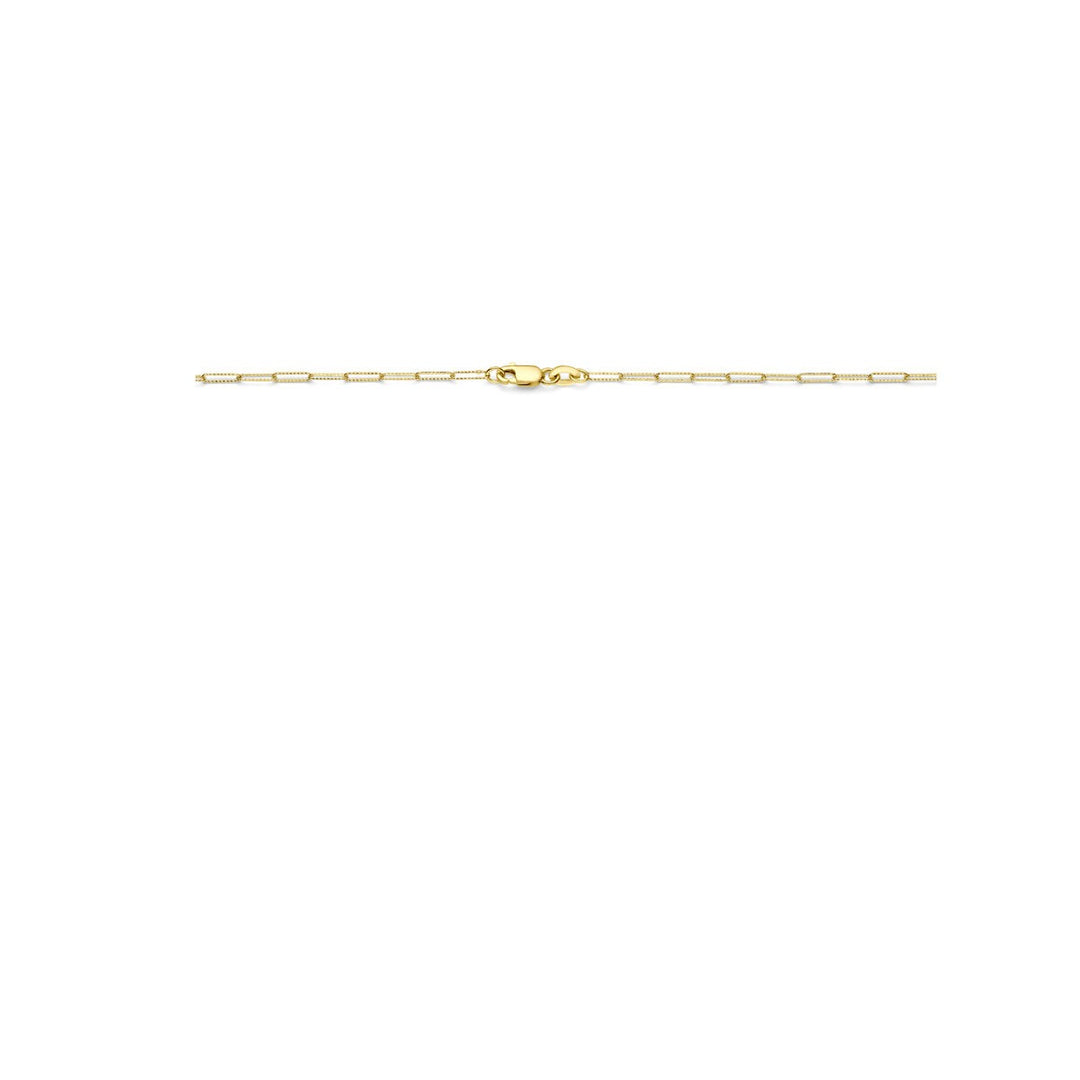 14k geelgouden anker collier – 1.8 mm 45 cm