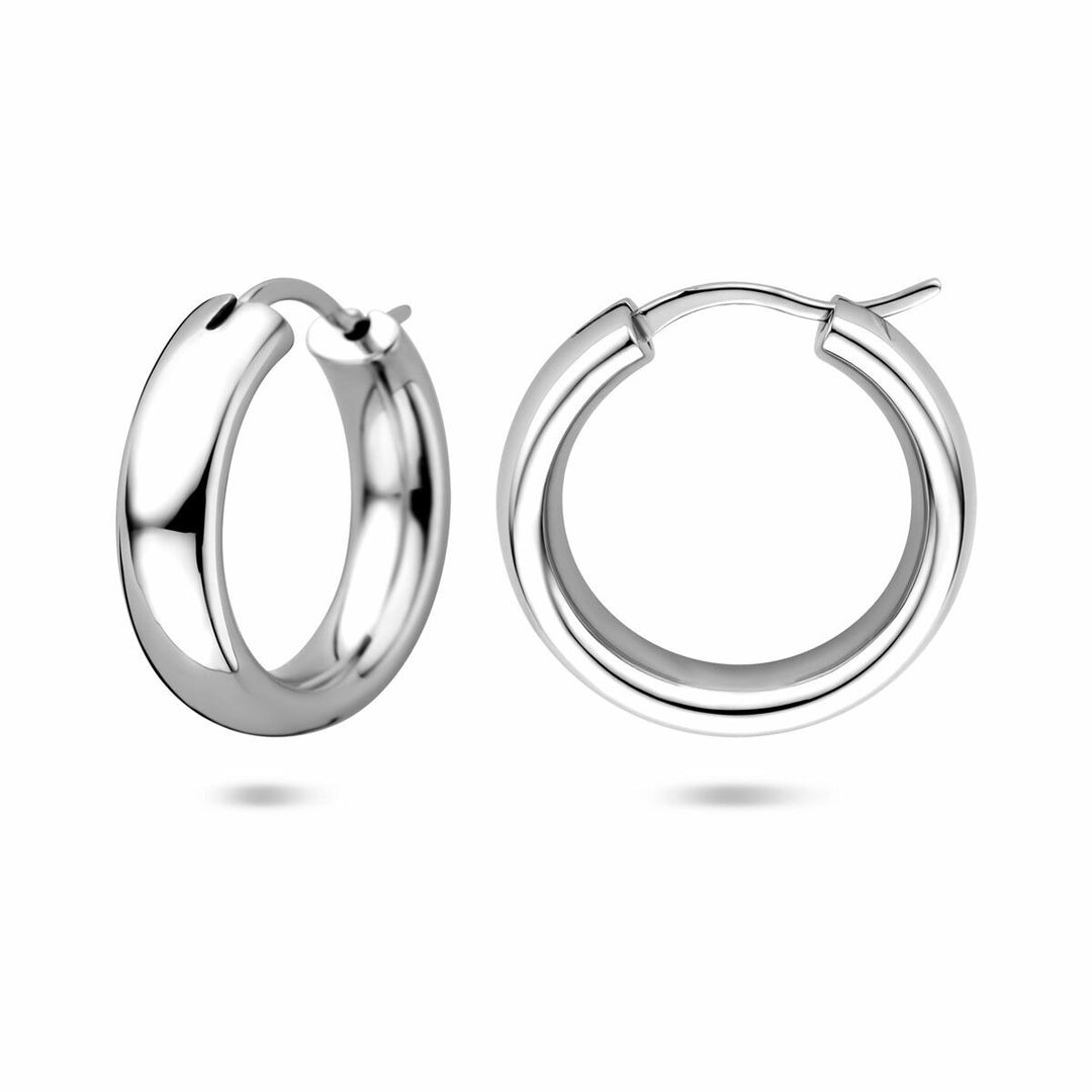 Zilveren oorringen 925 gerhodineerd – 20 mm