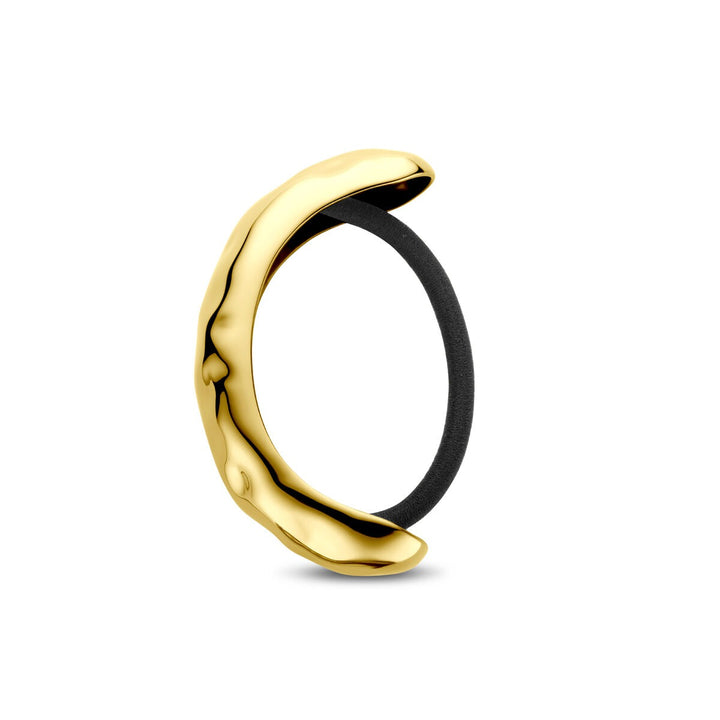 Stalen hair cuff goudkleurig – Dames Haaraccessoires