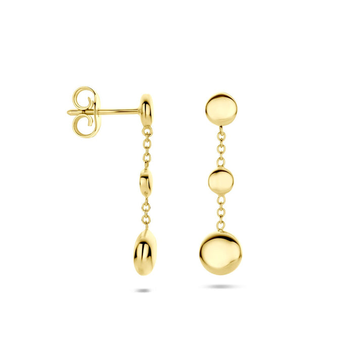 oorhangers 24 mm 14K geelgoud