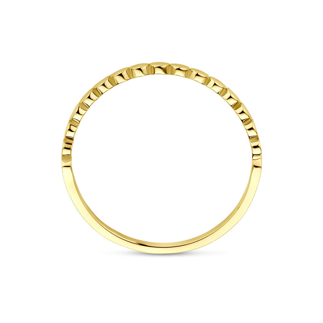 14k Geelgouden aanschuifring – 2 mm breed