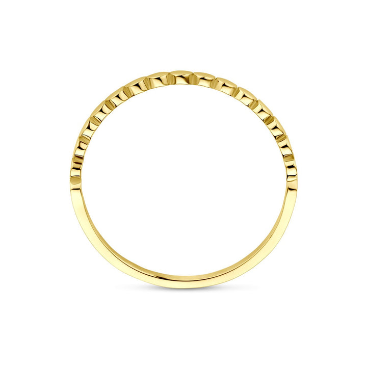 14k Geelgouden aanschuifring – 2 mm breed