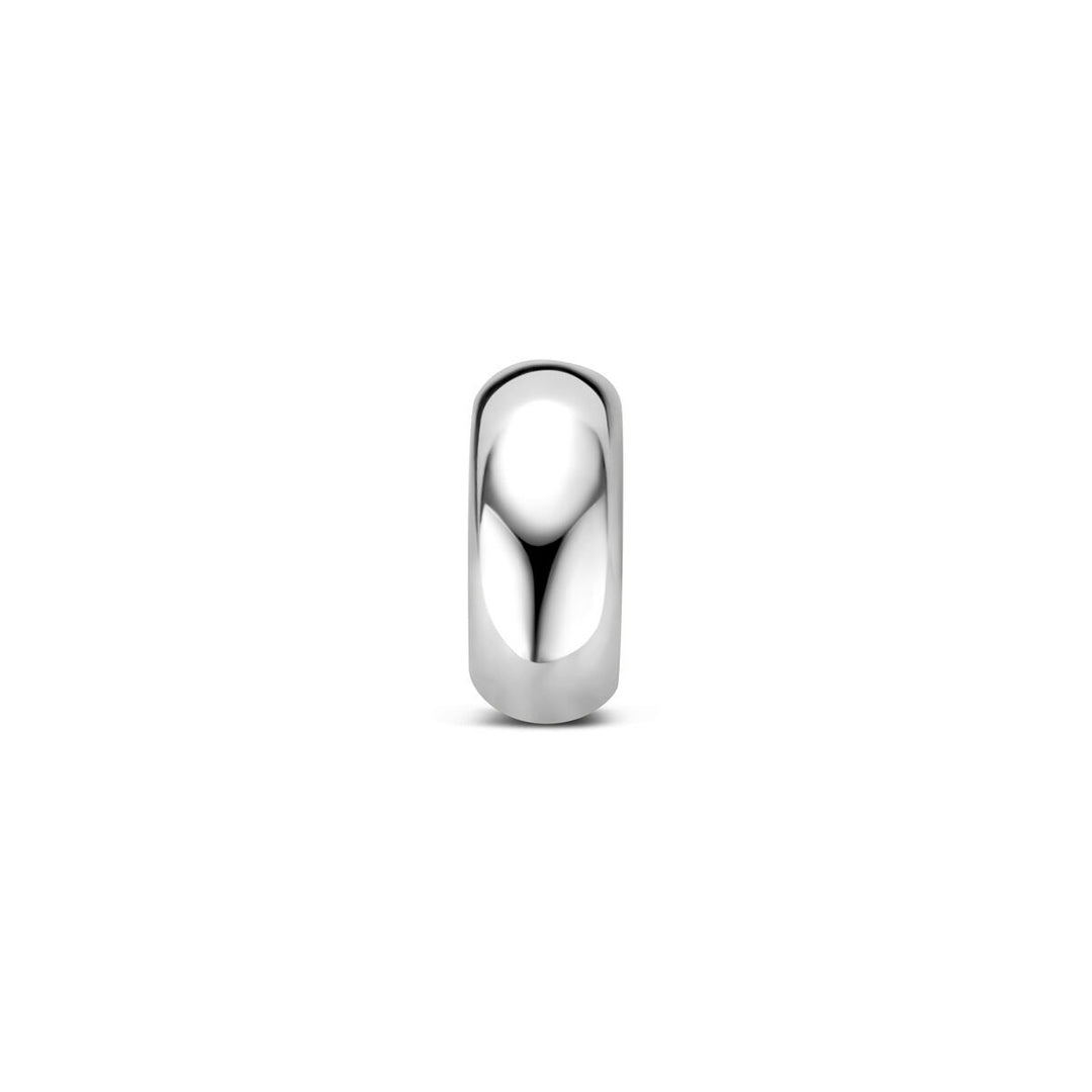 14k Witgouden hanger rondje
