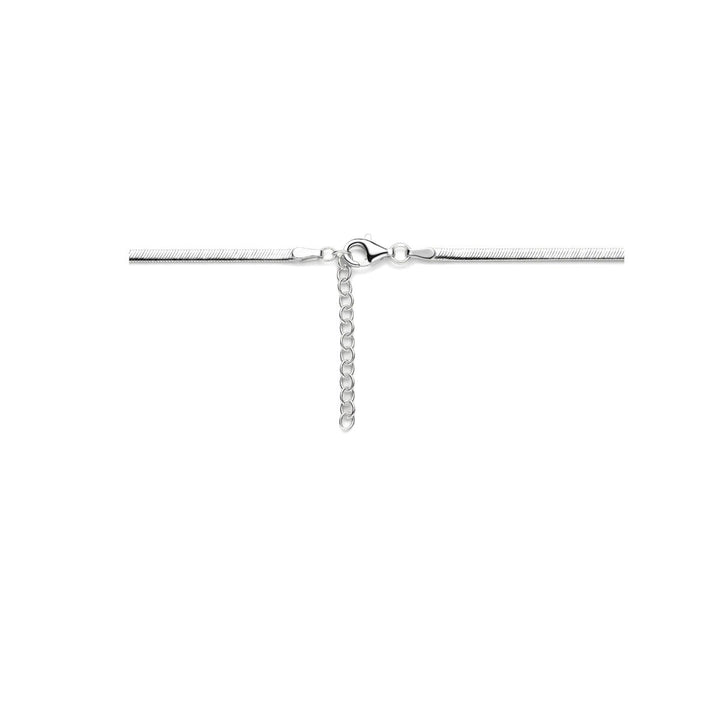 Gourmette ketting zilver – gerhodineerd 925 zilver, 2.2 mm