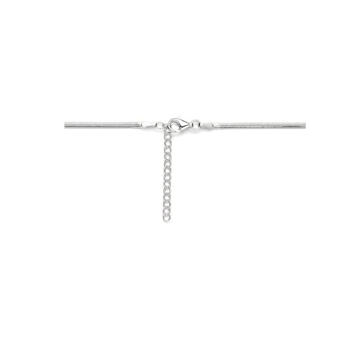 Zilveren gourmette collier 925 gerhodineerd – Zilveren Dames Kettingen