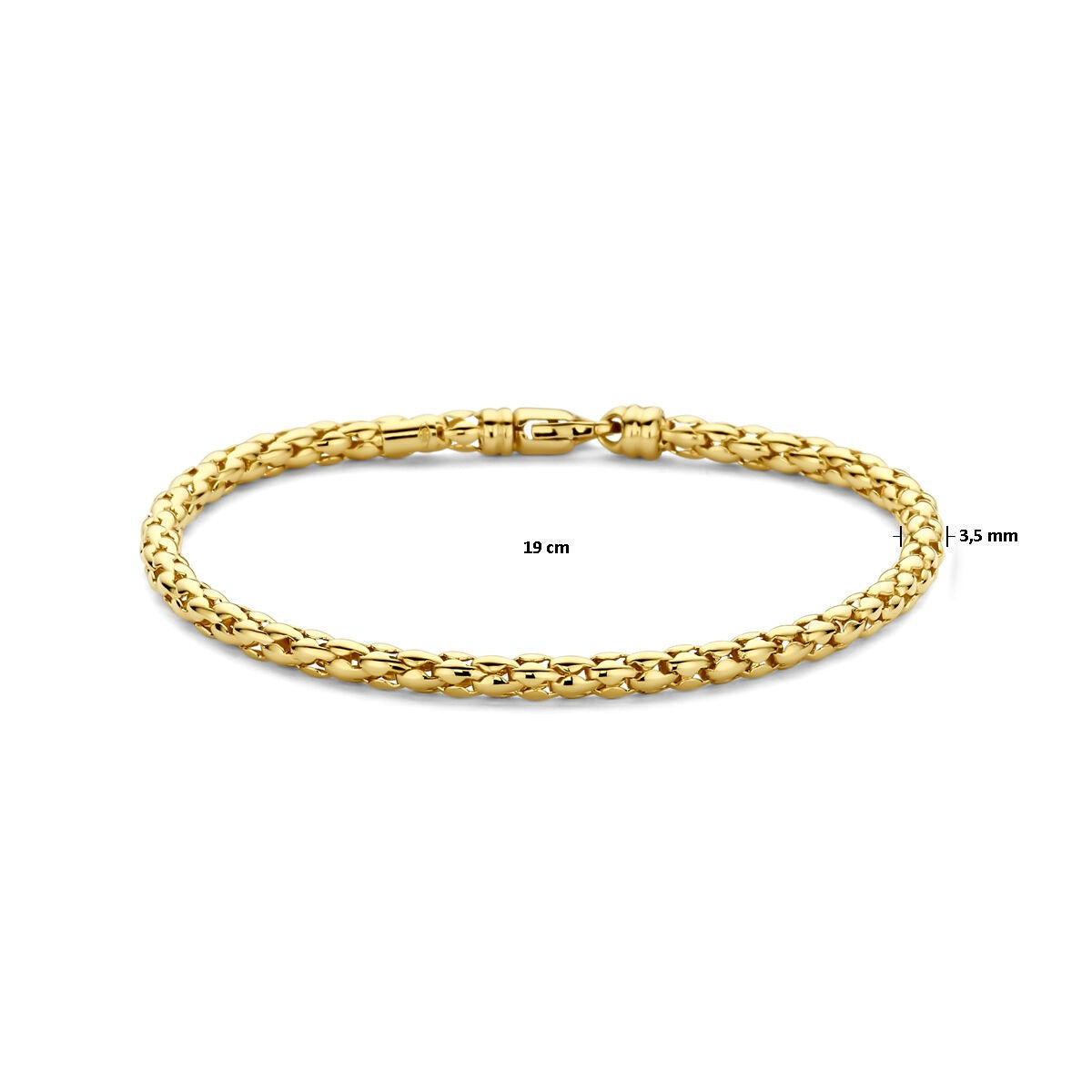 Gouden dames armband – 14k schakelarmband