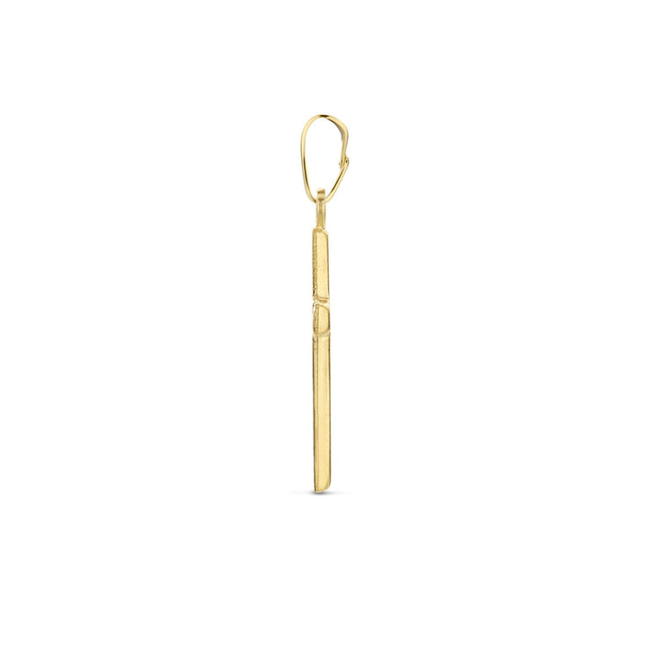 9k Gele Hanger Kruis