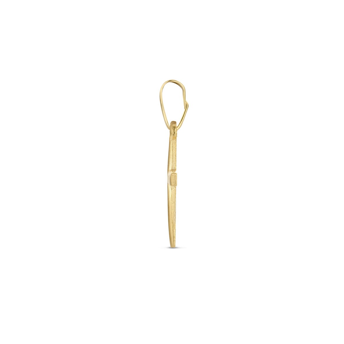 9k Geelgouden Kruis Hanger