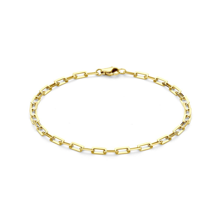Gouden dames armband – 14k anker schakel