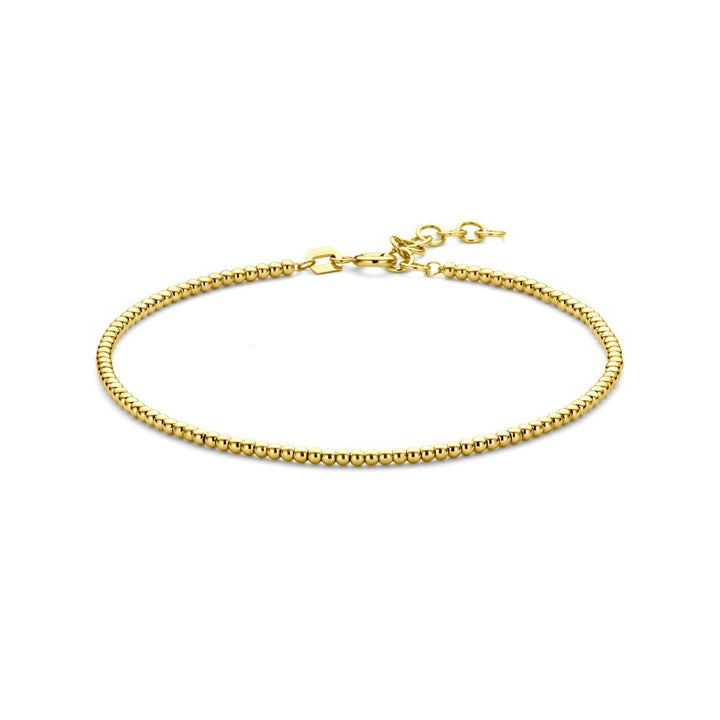 Gouden dames armband met bolletjes – 14k