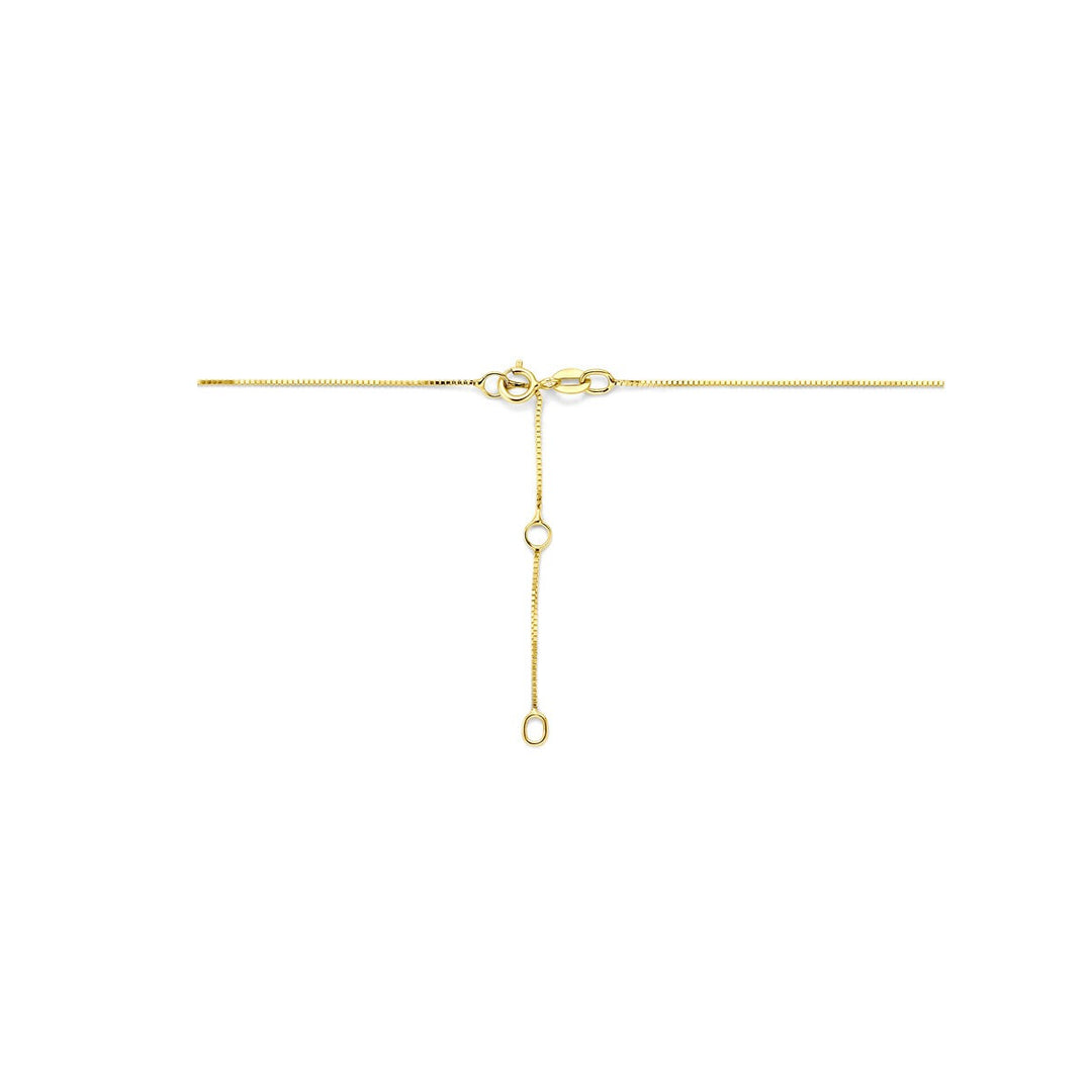 14k Geelgouden parel collier dames
