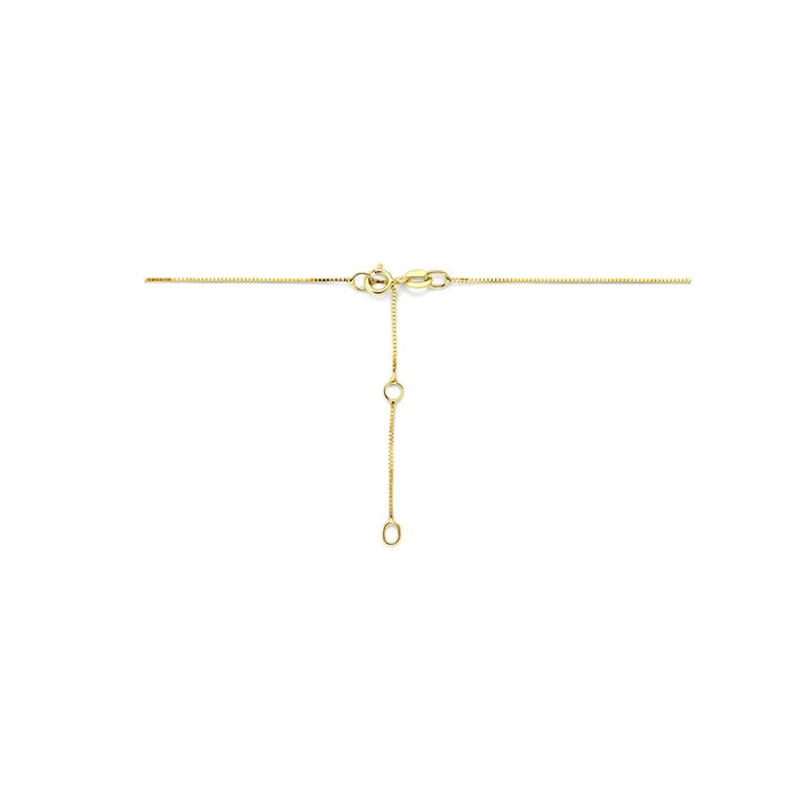 14k Geelgouden parel collier dames