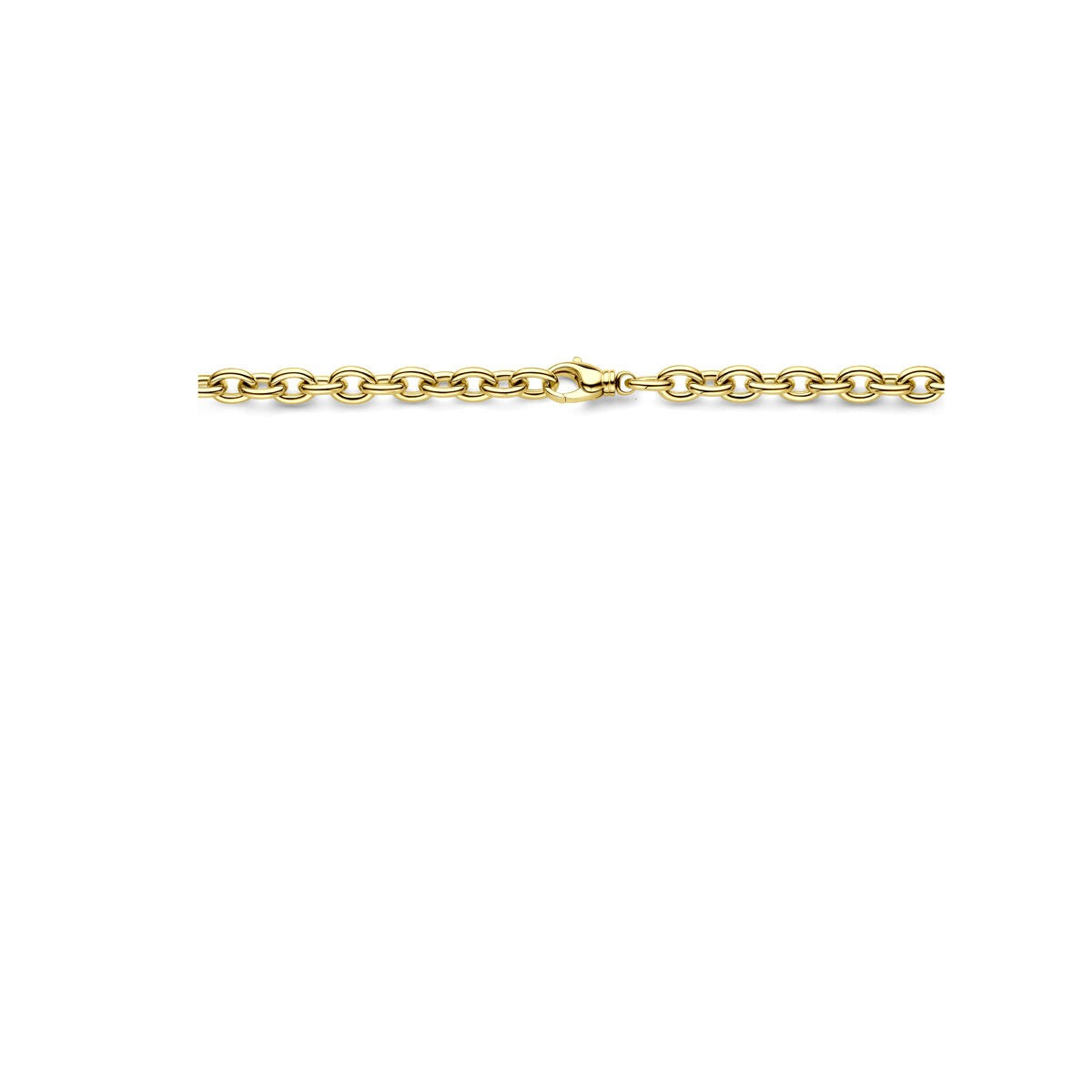 Gouden Collier 14k Anker Schakel – Dames