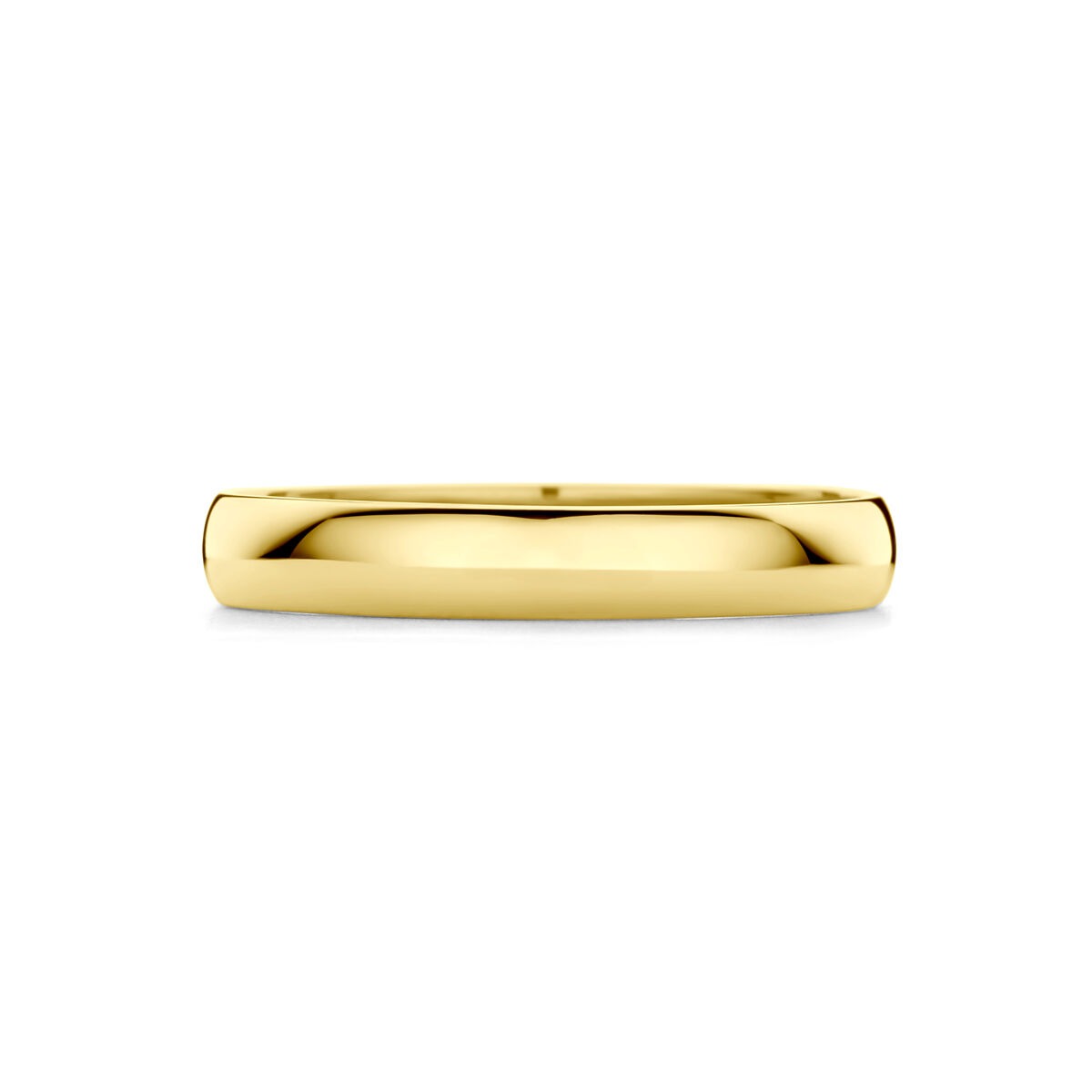 14k Geelgouden ring 3mm