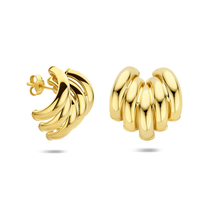 14k Geelgouden stekeroorringen dames