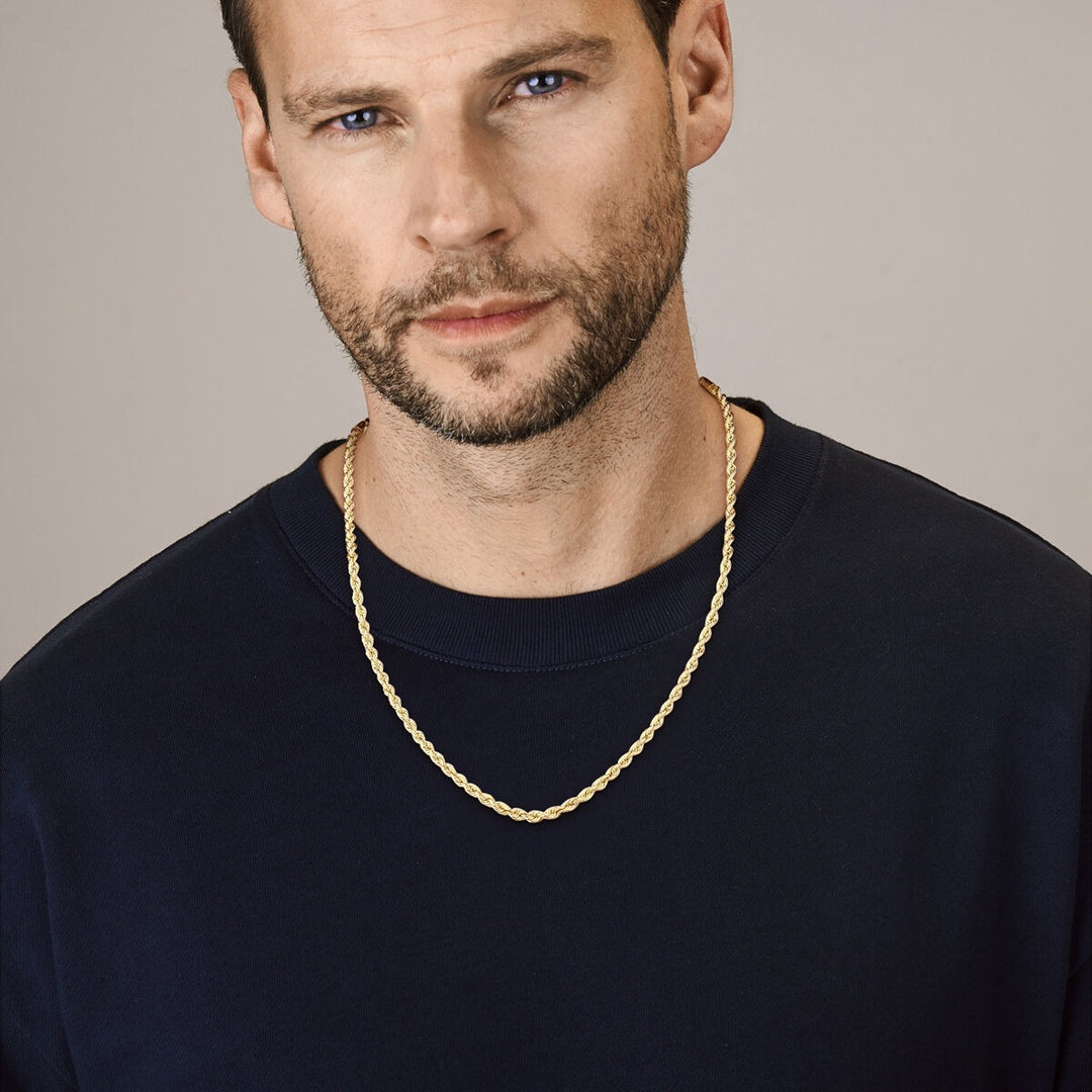14k Geelgouden koordketting