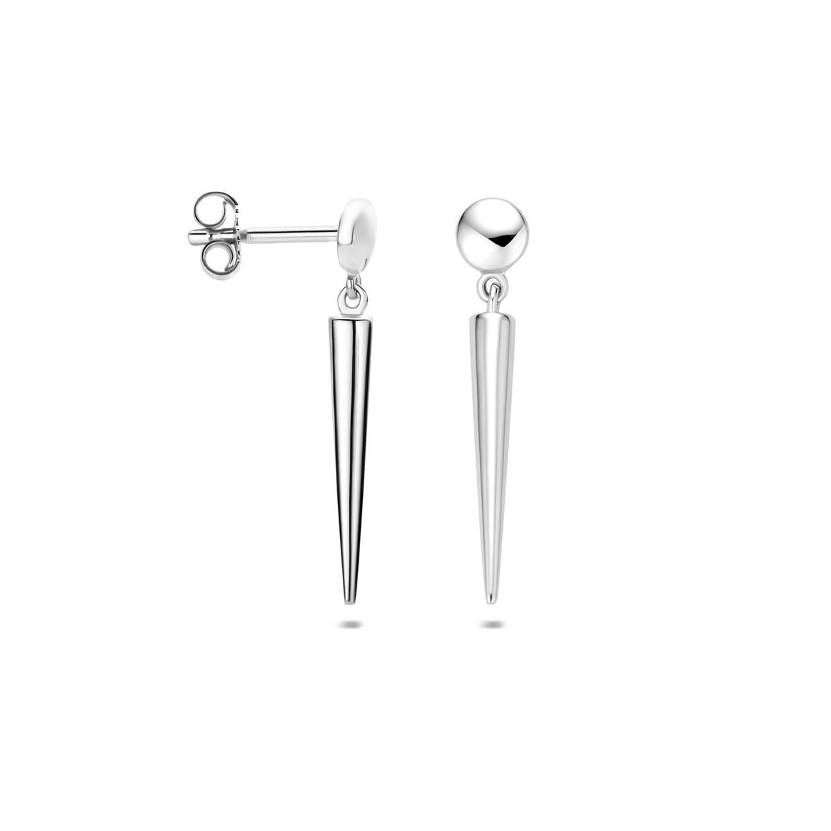 Gerhodineerd zilveren oorhangers