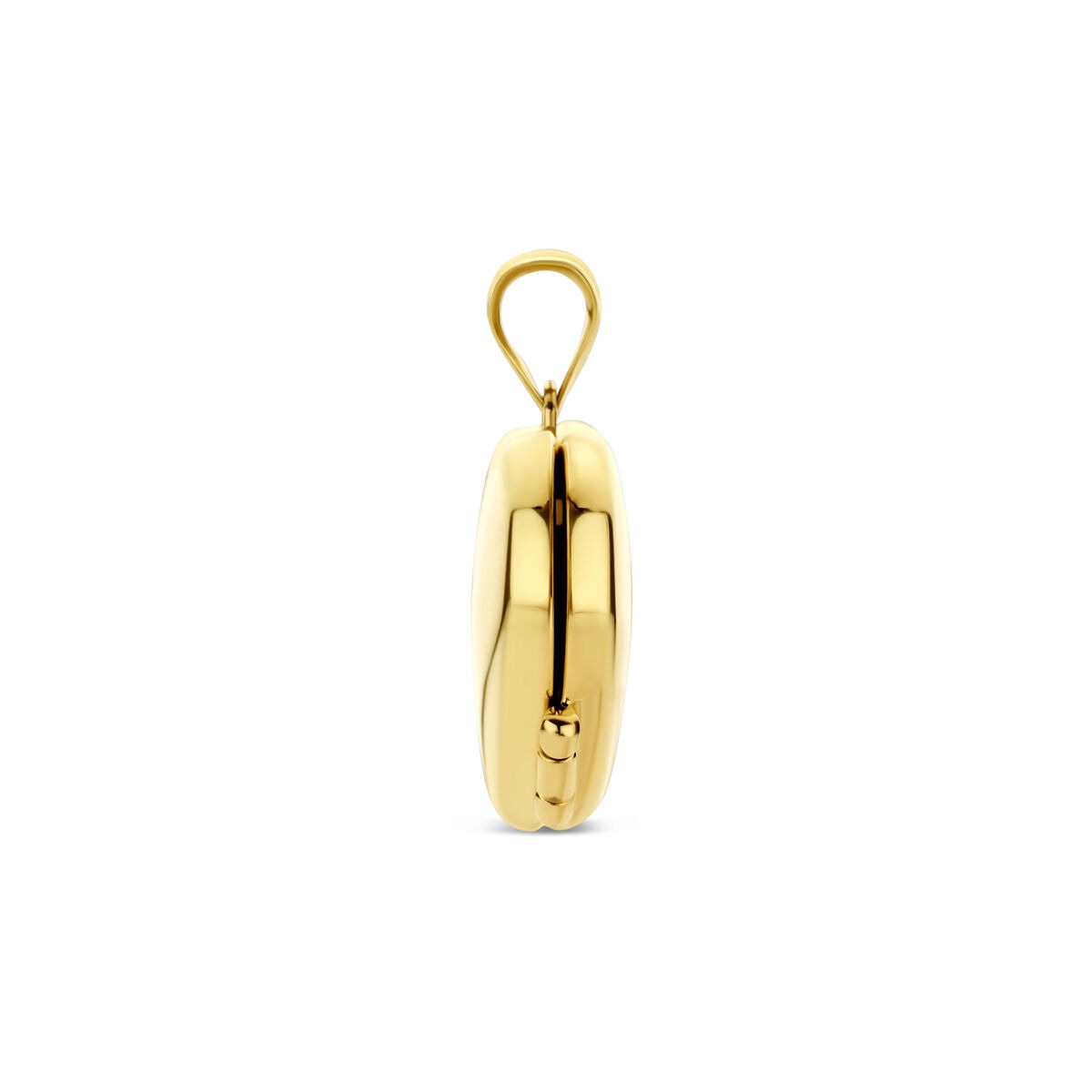 14k Geelgouden Hartjes Medaillon 15 mm
