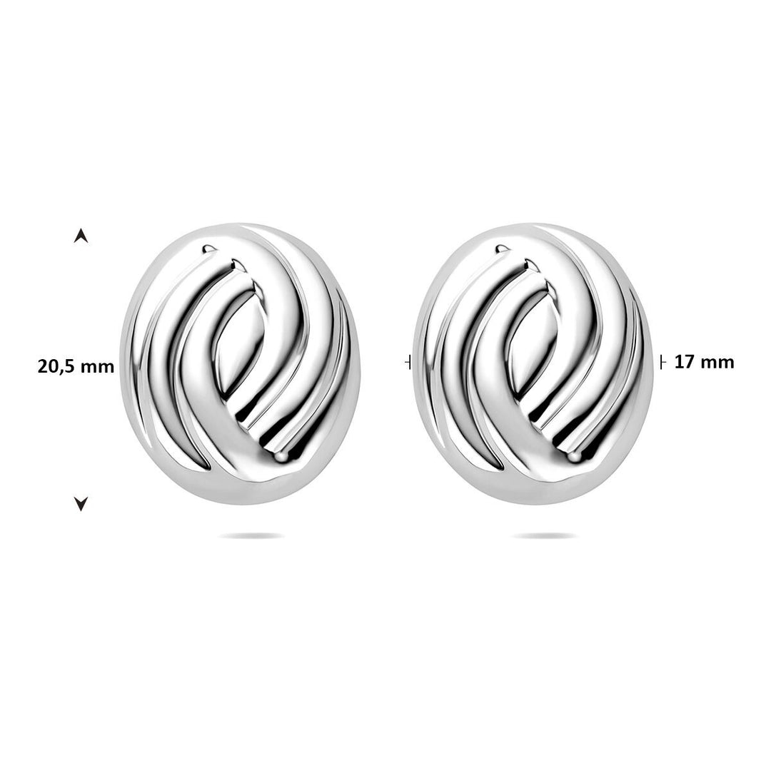 Zilveren oorknopjes – gerhodineerd 925 zilver