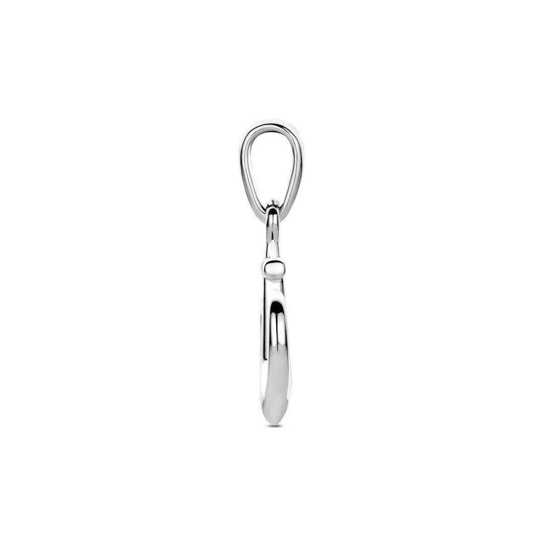 Zilveren hanger anker – gerhodineerd 925