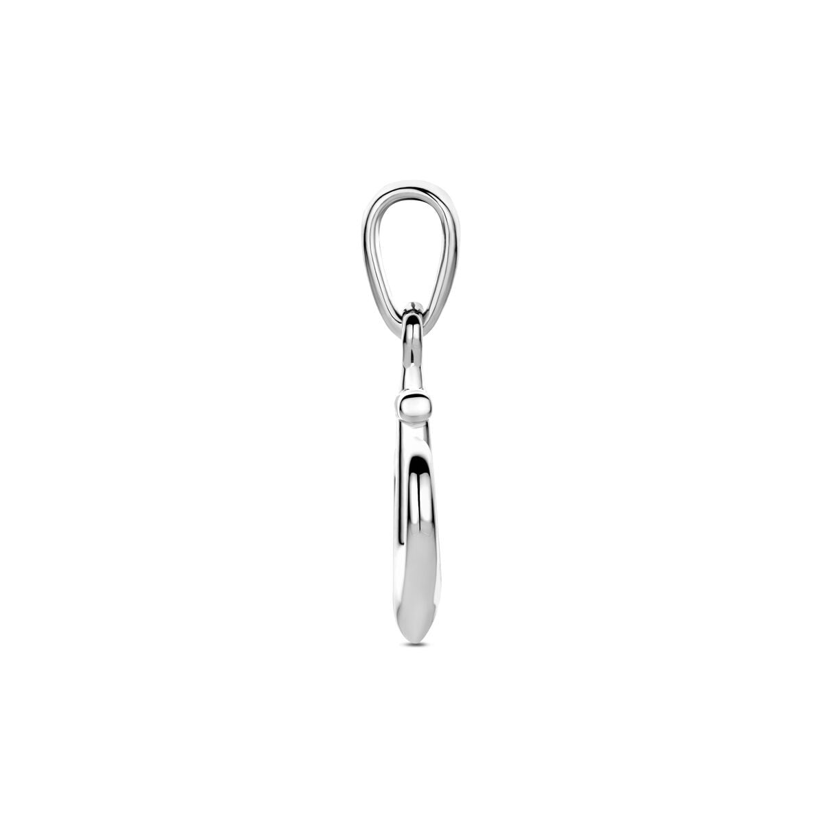 Zilveren hanger anker – gerhodineerd 925