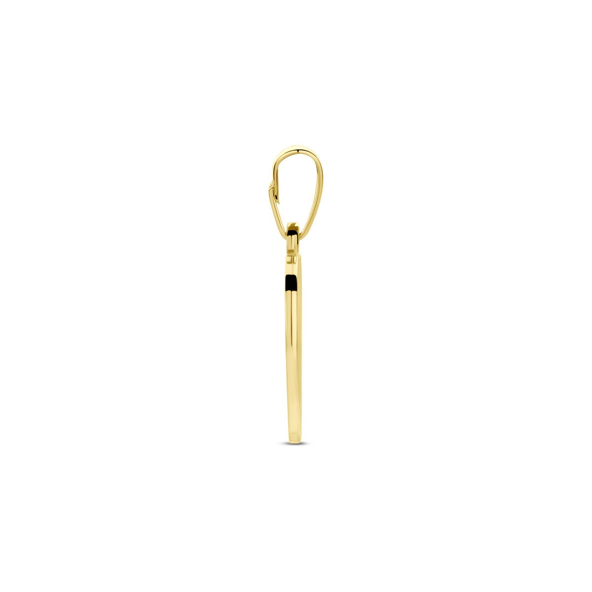 9k Gele Hanger Hartje