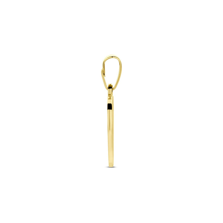 9k Gele Hanger Hartje