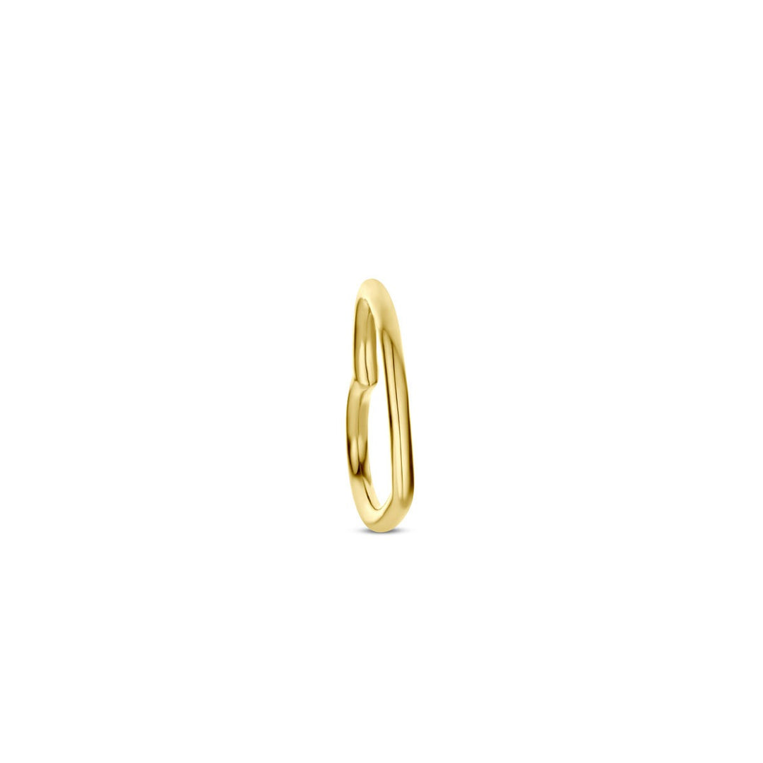 14k Geelgouden Ketting met Hanger Hart