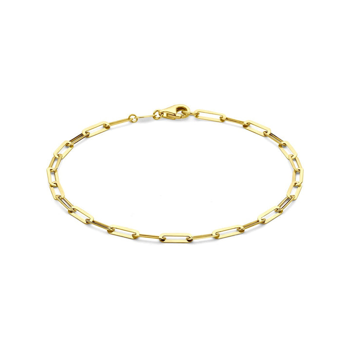 Gouden dames armband – 14k anker schakel