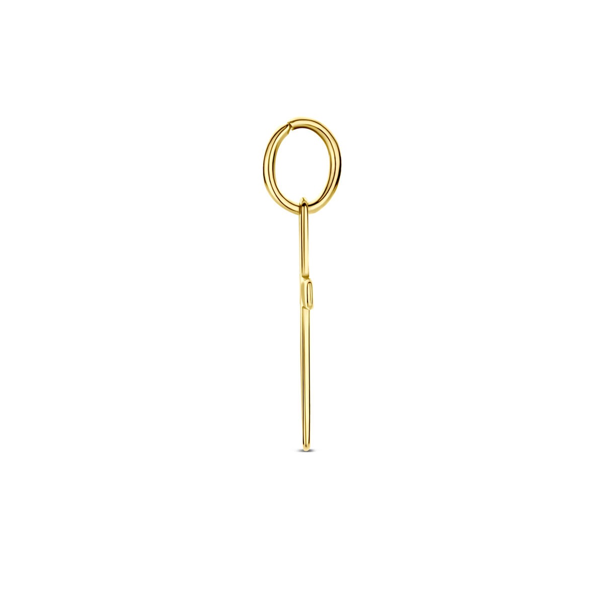 9k geelgouden hanger kruis