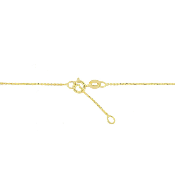 engraving necklace round 40 - 42 cm 14K yellow gold