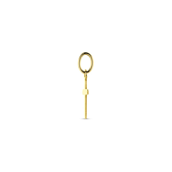 14k Geelgouden hanger in kruisvorm – 14 mm