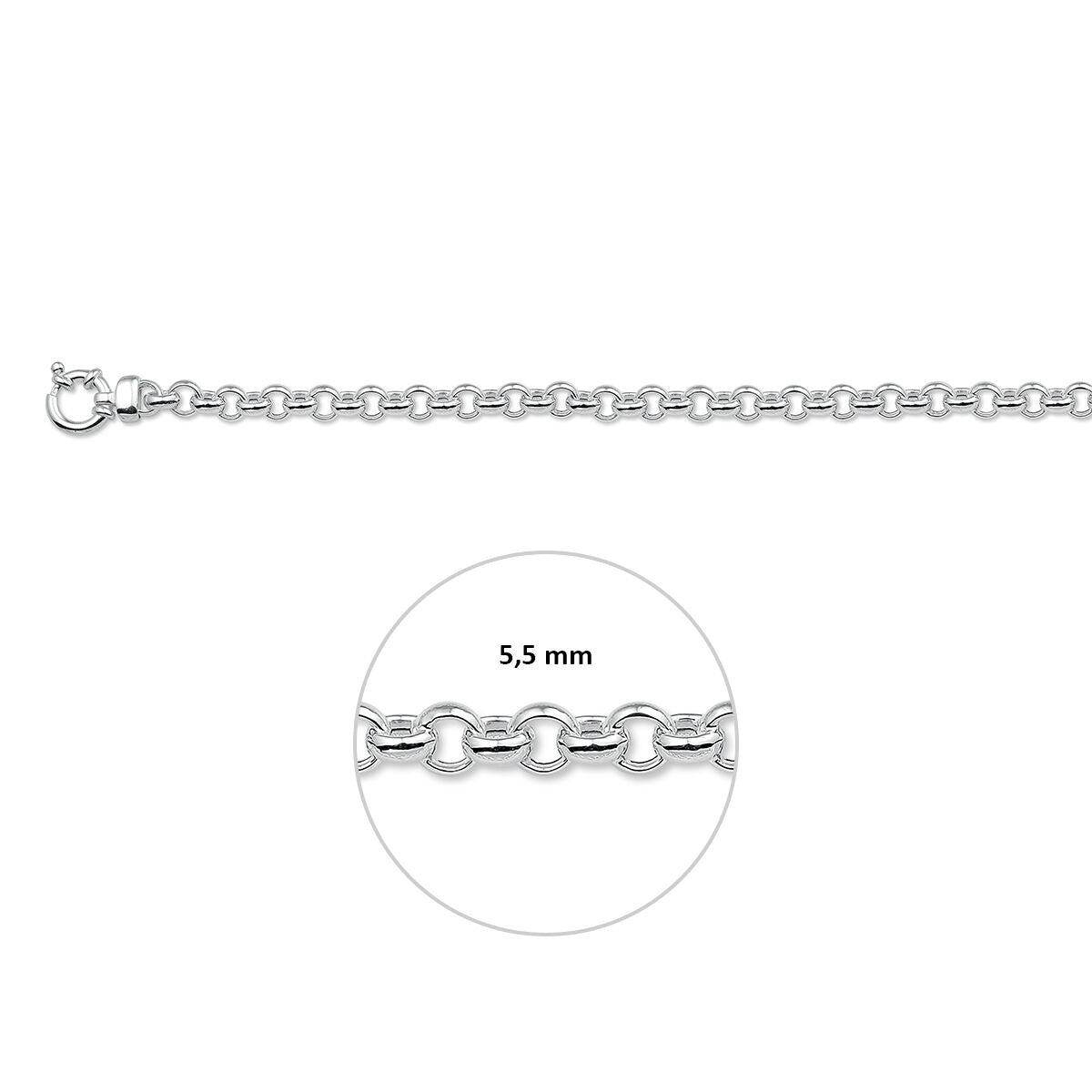 Zilveren Jasseron Armband
