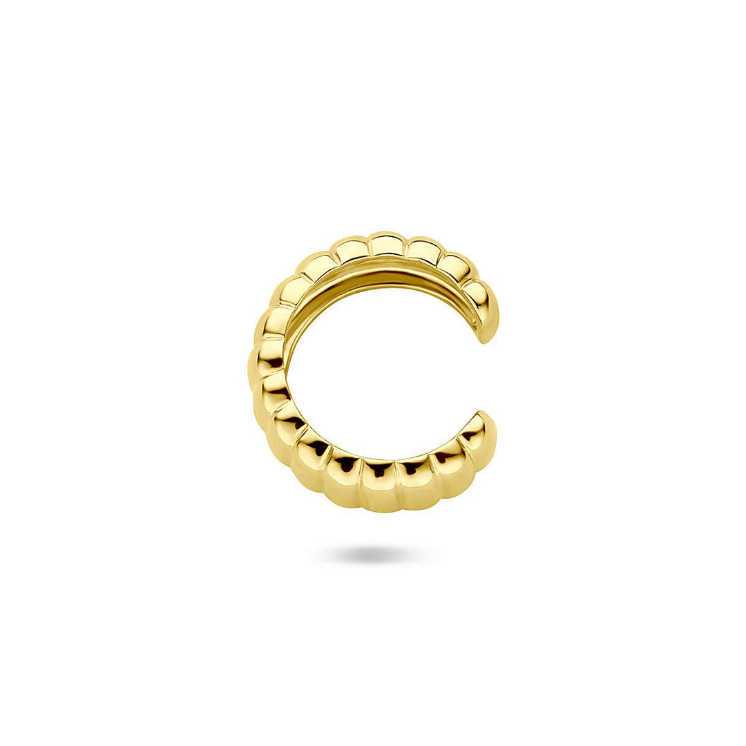 Verguld zilveren earcuff
