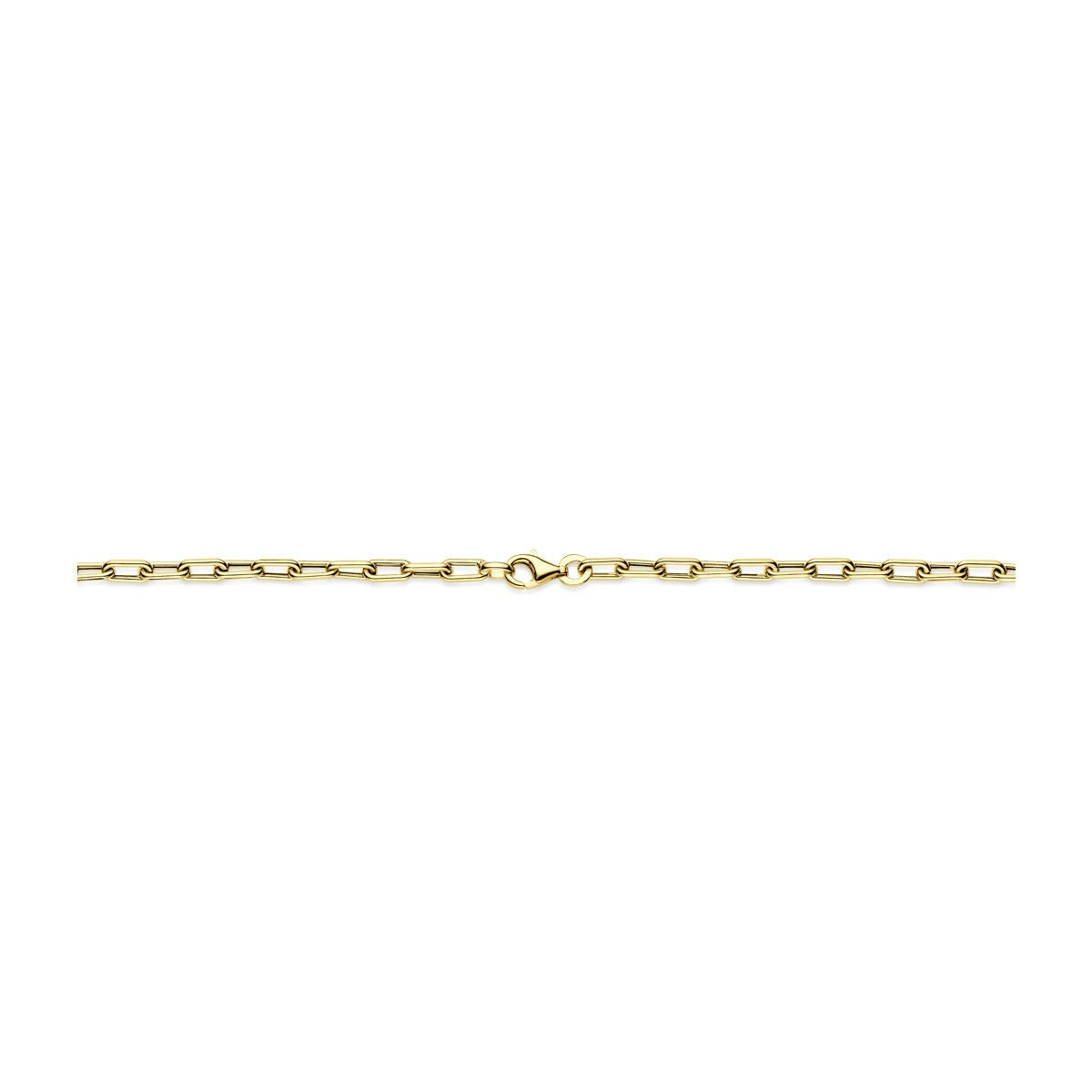 9k geelgouden ankercollier