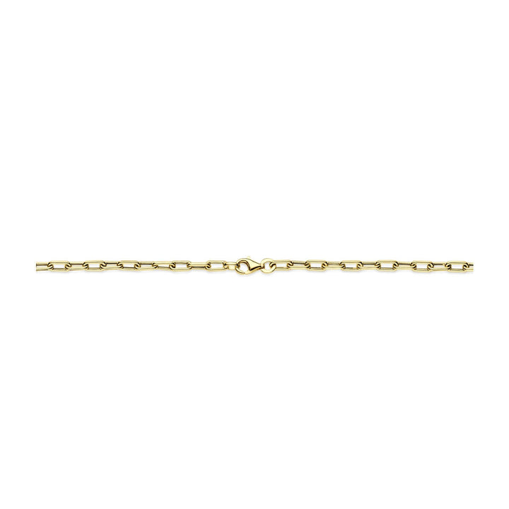 9k geelgouden ankercollier